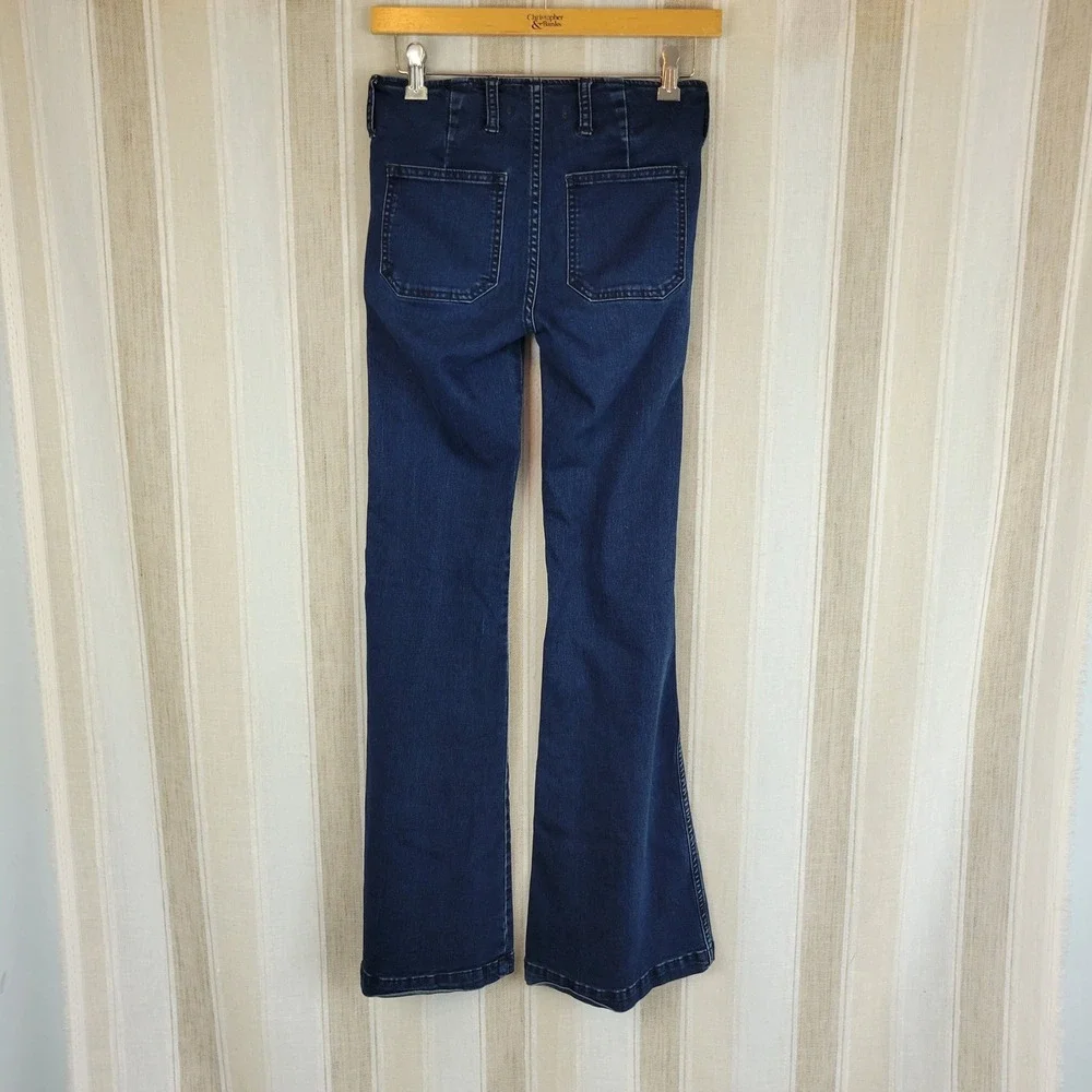 Free People Flare‎ Jeans Blue Size 25